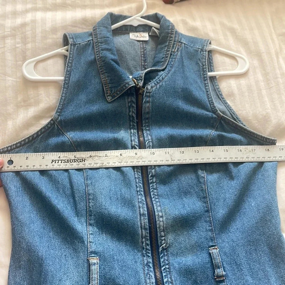 Vintage‎ Denim Dress - Picture 7 of 8